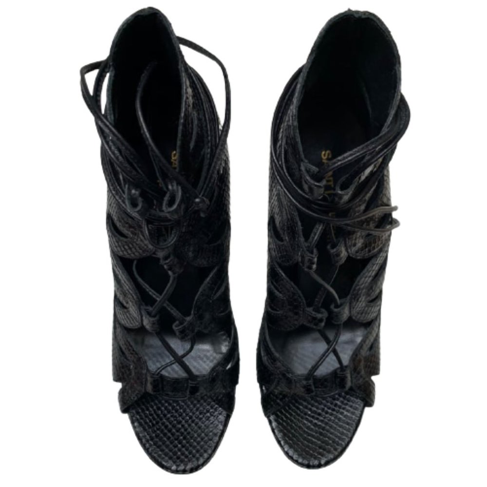Saint Laurent Tribute Sixteen Black  Size 36.5 - Picture 2 of 7